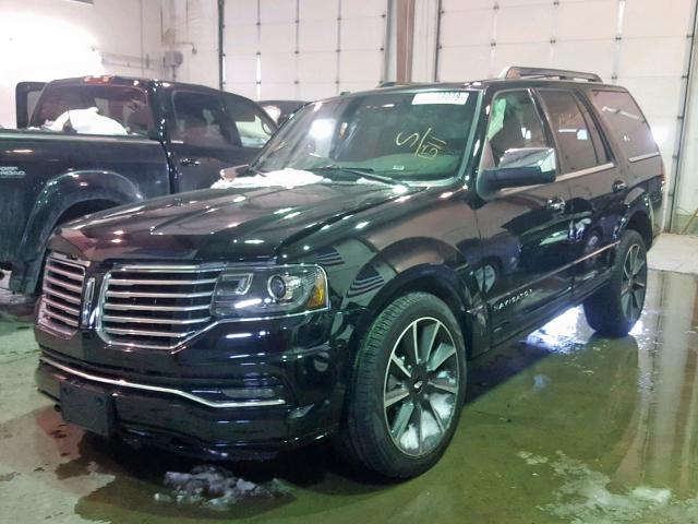 5LMJJ2LT2HEL01511 - 2017 LINCOLN NAVIGATOR BLACK photo 2