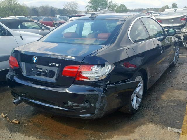 WBAKE5C5XCE755689 - 2012 BMW 328 I SULE BLACK photo 4