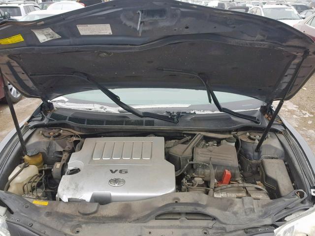 4T1BK46K17U557789 - 2007 TOYOTA CAMRY NEW GRAY photo 7