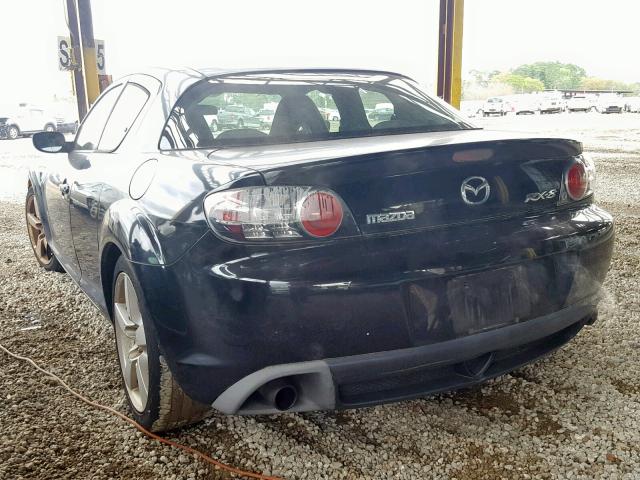 JM1FE17N850146706 - 2005 MAZDA RX8 BLACK photo 3