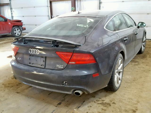 WAUSGCFC3CN002370 - 2012 AUDI A7 PRESTIG BLACK photo 4