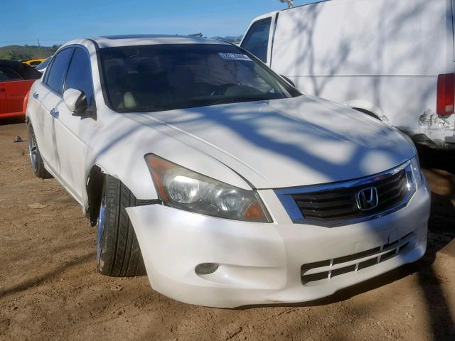 1HGCP36878A056662 - 2008 HONDA ACCORD EXL WHITE photo 1