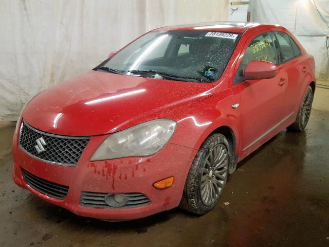 JS2RF9A57A6100380 - 2010 SUZUKI KIZASHI GT RED photo 2