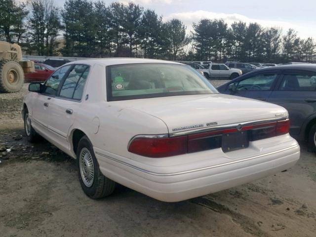 2MELM74W9TX608242 - 1996 MERCURY GRAND MARQ WHITE photo 3