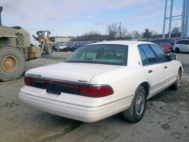 2MELM74W9TX608242 - 1996 MERCURY GRAND MARQ WHITE photo 4