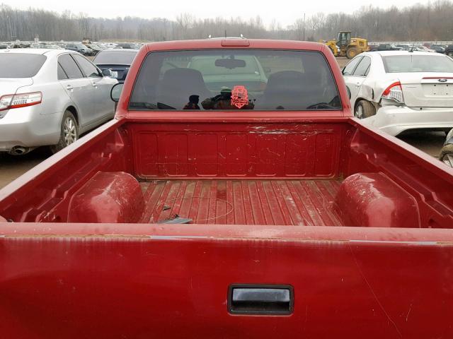 1GCCS1440XK225298 - 1999 CHEVROLET S10 PICKUP MAROON photo 6