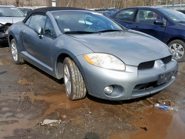 4A3AL25F58E003718 - 2008 MITSUBISHI ECLIPSE SP GREEN photo 1