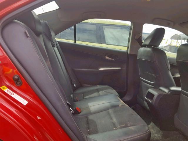 4T1BF1FK5DU693213 - 2013 TOYOTA CAMRY L RED photo 6