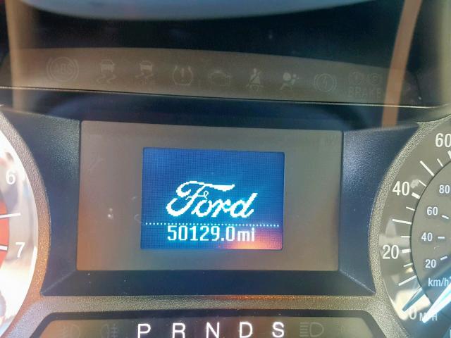 3FA6P0G76GR139591 - 2016 FORD FUSION S BLACK photo 8