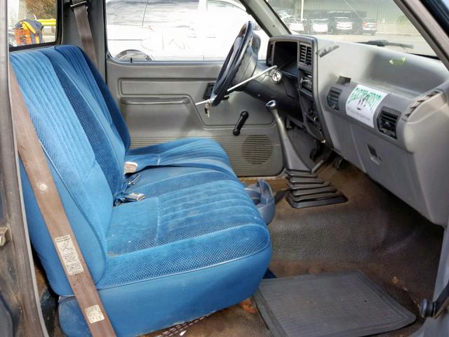 1FTCR10AXMUD05750 - 1991 FORD RANGER BLUE photo 5