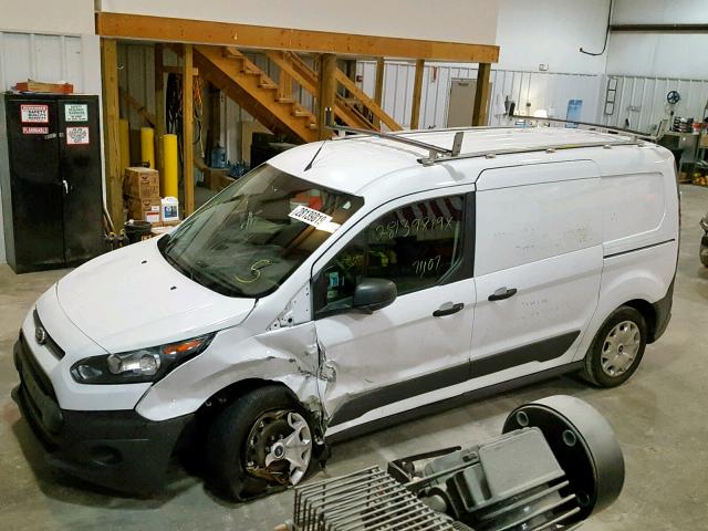 NM0LS7E77F1195228 - 2015 FORD TRANSIT CO WHITE photo 2