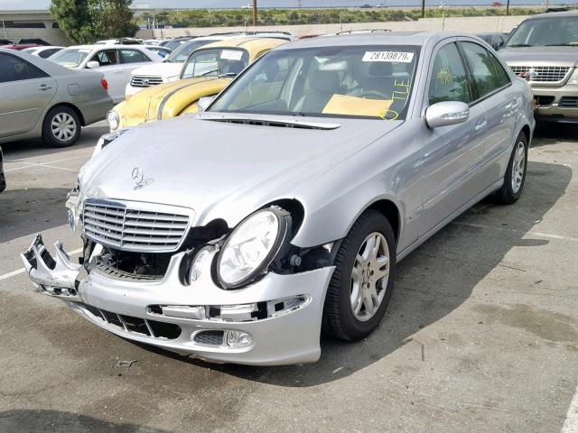 WDBUF65J84A550159 - 2004 MERCEDES-BENZ E 320 SILVER photo 2