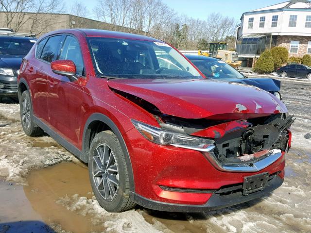 JM3KFBDL3H0203362 - 2017 MAZDA CX-5 GRAND RED photo 1