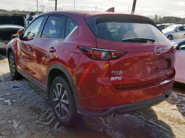 JM3KFBDL3H0203362 - 2017 MAZDA CX-5 GRAND RED photo 3