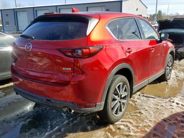 JM3KFBDL3H0203362 - 2017 MAZDA CX-5 GRAND RED photo 4