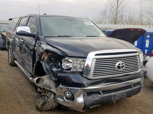 5TFHY5F13CX211309 - 2012 TOYOTA TUNDRA CRE BLACK photo 1