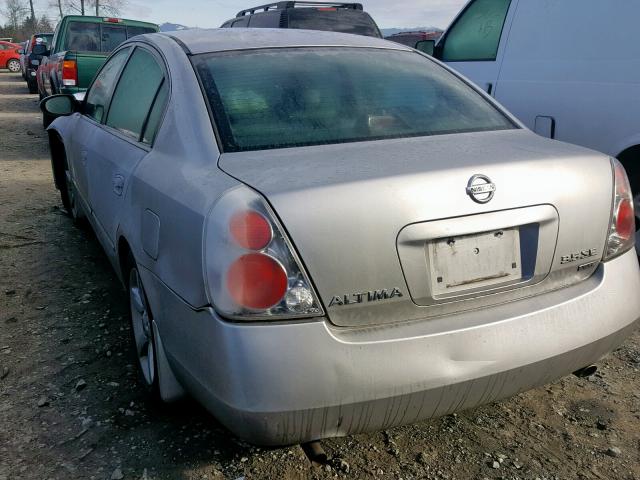 1N4BL11E95C123050 - 2005 NISSAN ALTIMA SE SILVER photo 3