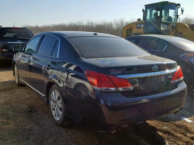 4T1BK3DB4CU454924 - 2012 TOYOTA AVALON BAS BLACK photo 3