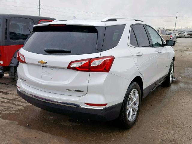 2GNAXVEV8J6221573 - 2018 CHEVROLET EQUINOX PR WHITE photo 4