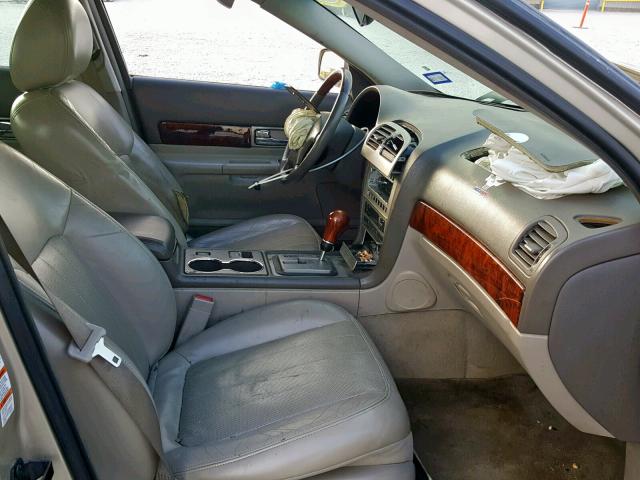 1LNHM86S84Y651880 - 2004 LINCOLN LS TAN photo 5