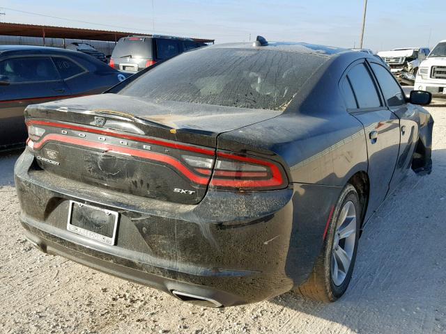 2C3CDXHG2JH124977 - 2018 DODGE CHARGER SX BLACK photo 4