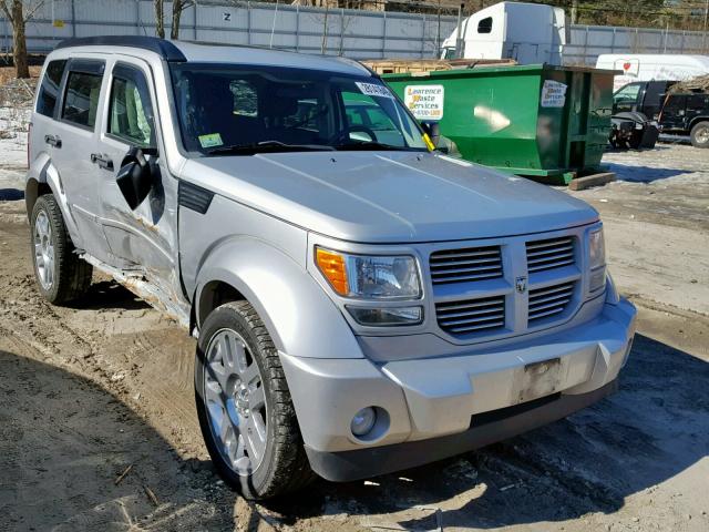 1D4PU4GK5AW158157 - 2010 DODGE NITRO HEAT SILVER photo 1