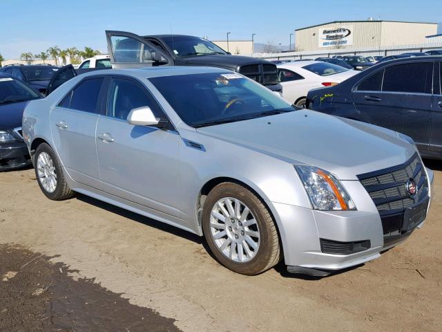 1G6DG5EG6A0125640 - 2010 CADILLAC CTS LUXURY SILVER photo 1