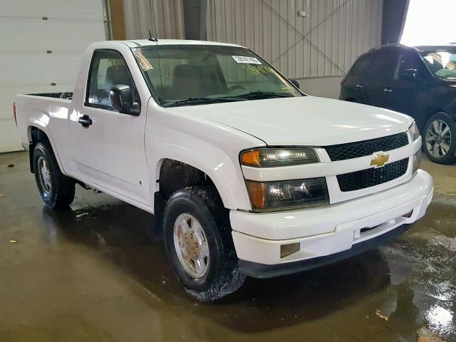 1GCDT149X88123793 - 2008 CHEVROLET COLORADO WHITE photo 1