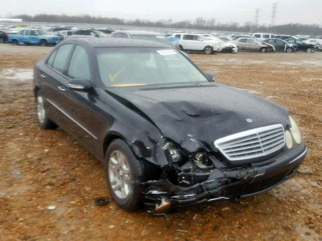 WDBUF65J74A492397 - 2004 MERCEDES-BENZ E 320 BLACK photo 1