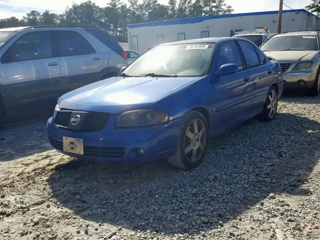 3N1AB51D45L594876 - 2005 NISSAN SENTRA SE- BLUE photo 2