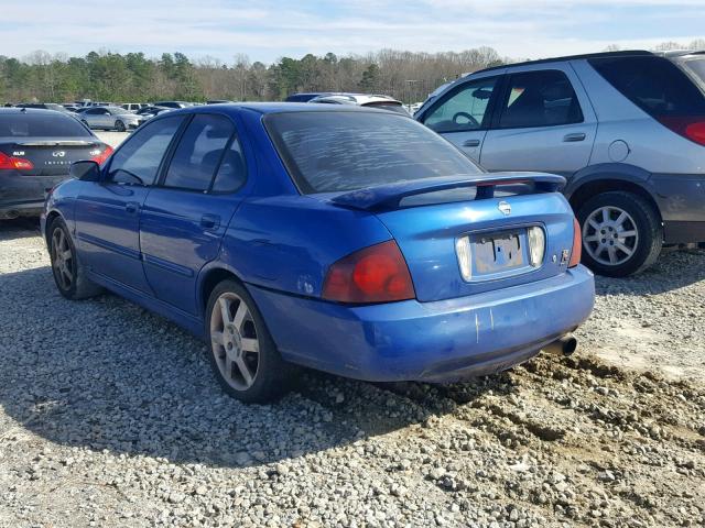 3N1AB51D45L594876 - 2005 NISSAN SENTRA SE- BLUE photo 3