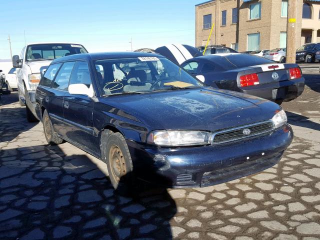 4S3BK4352V7306780 - 1997 SUBARU LEGACY L BLUE photo 1