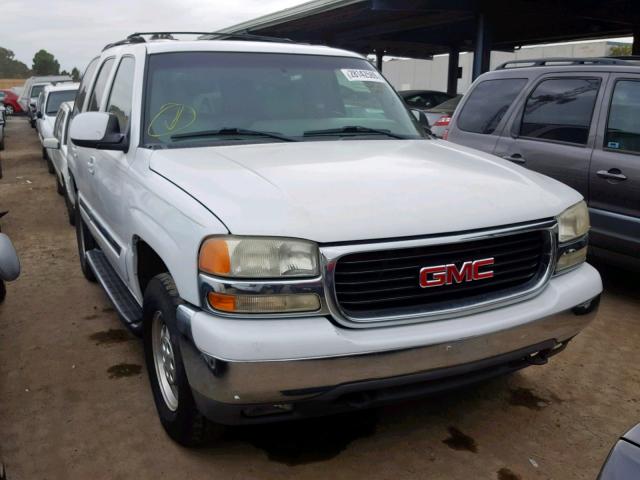 1GKEC13T91R151171 - 2001 GMC YUKON WHITE photo 1