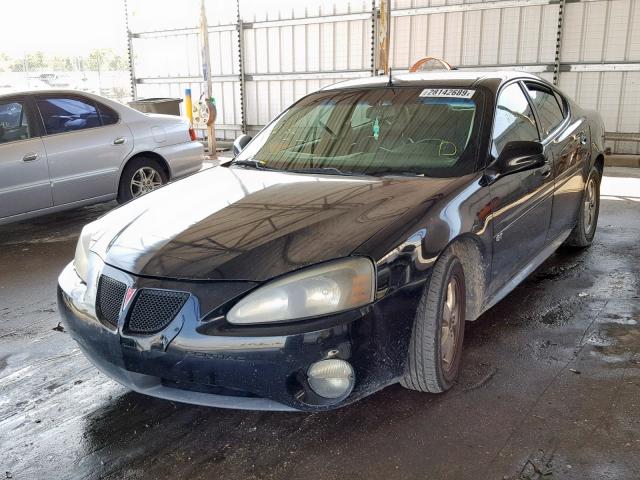 2G2WS522251241302 - 2005 PONTIAC GRAND PRIX BLACK photo 2