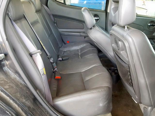 2G2WS522251241302 - 2005 PONTIAC GRAND PRIX BLACK photo 6
