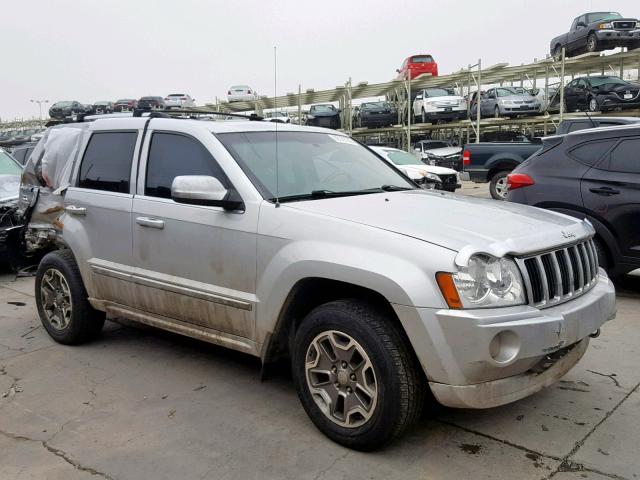 1J8HR68296C360725 - 2006 JEEP GRAND CHER SILVER photo 1