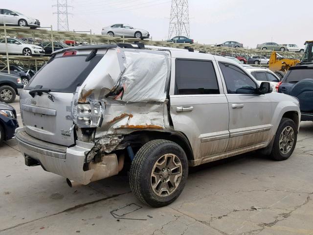 1J8HR68296C360725 - 2006 JEEP GRAND CHER SILVER photo 4