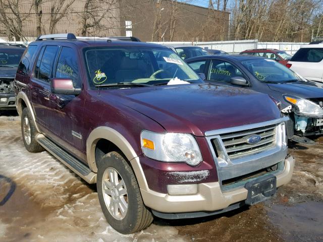 1FMEU74E56UB65712 - 2006 FORD EXPLORER E BURGUNDY photo 1