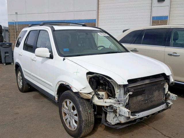 JHLRD78946C005459 - 2006 HONDA CR-V SE WHITE photo 1