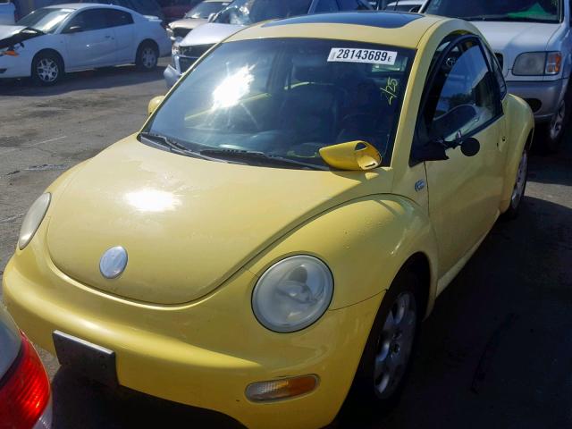3VWCK21C03M423106 - 2003 VOLKSWAGEN NEW BEETLE Sarı foto 2