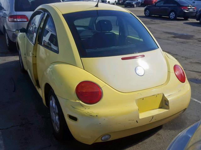 3VWCK21C03M423106 - 2003 VOLKSWAGEN NEW BEETLE Sarı foto 3
