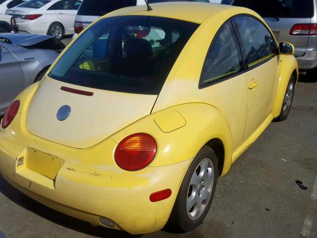 3VWCK21C03M423106 - 2003 VOLKSWAGEN NEW BEETLE Sarı foto 4