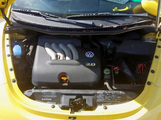 3VWCK21C03M423106 - 2003 VOLKSWAGEN NEW BEETLE Sarı foto 7