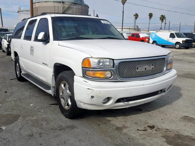 1GKFK66U06J107011 - 2006 GMC YUKON XL D WHITE photo 9