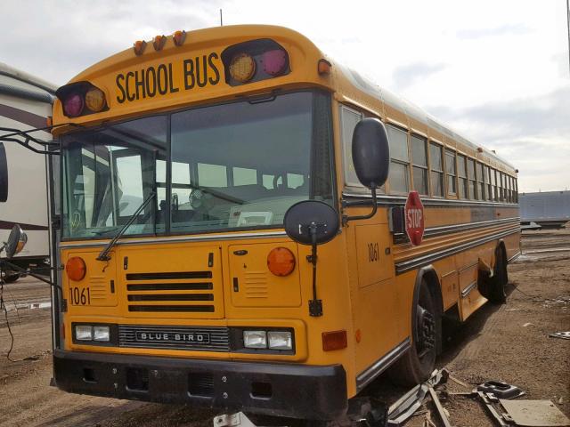 1BABKCKA65F226794 - 2005 BLUE BIRD SCHOOL BUS YELLOW photo 2