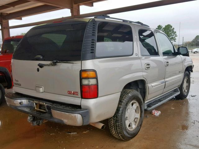 1GKEC13Z96R140604 - 2006 GMC YUKON BEIGE photo 4