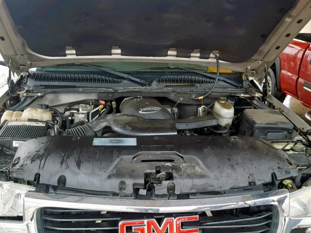 1GKEC13Z96R140604 - 2006 GMC YUKON BEIGE photo 7