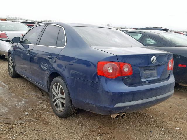 3VWRF71KX6M767016 - 2006 VOLKSWAGEN JETTA 2.5 BLUE photo 3