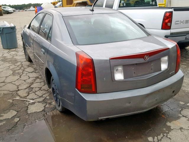 1G6DP567350115040 - 2005 CADILLAC CTS HI FEA GRAY photo 3