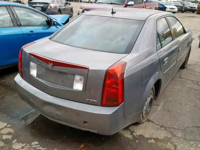 1G6DP567350115040 - 2005 CADILLAC CTS HI FEA GRAY photo 4